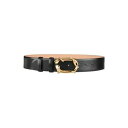 【送料無料】 マックイーン メンズ ベルト アクセサリー Belts Black
