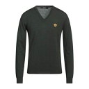 【送料無料】 ヴェルサーチ メンズ ニット&セーター アウター Sweaters Green