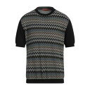 【送料無料】 ミッソーニ メンズ ニット&セーター アウター Sweaters Blue