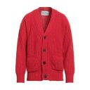 【送料無料】 アマラント メンズ カーディガン アウター Cardigans Red
