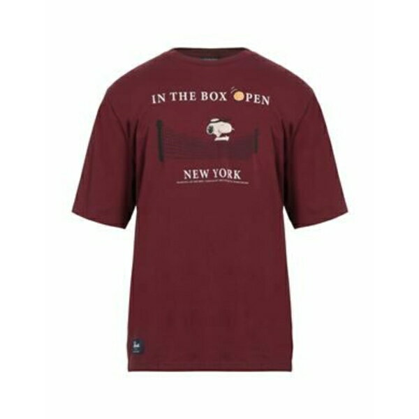 【送料無料】 イン ザ ボックス メンズ Tシャツ トップス T-shirts Red