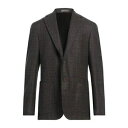 【送料無料】 コルネリアーニ メンズ ジャケット&ブルゾン アウター Blazers Brown