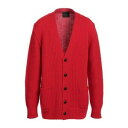 【送料無料】 ロベルトコリーナ メンズ カーディガン アウター Cardigans Red