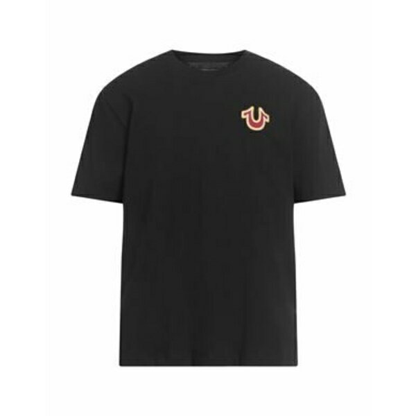 【送料無料】 トゥルーレリジョン メンズ Tシャツ トップス T-shirts Black
