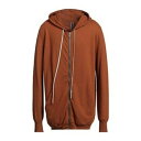 【送料無料】 リックオウエンス メンズ ニット&セーター アウター Cardigans Brown