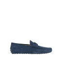 【送料無料】 トッズ メンズ スリッポン・ローファー シューズ Loafers Blue