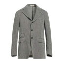 【送料無料】 マッシモ アルバ メンズ ジャケット&ブルゾン アウター Blazers Grey