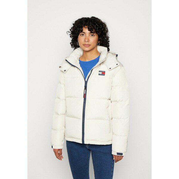 トミーヒルフィガー レディース コート アウター ALASKA PUFFER - Down jacket - stony beige