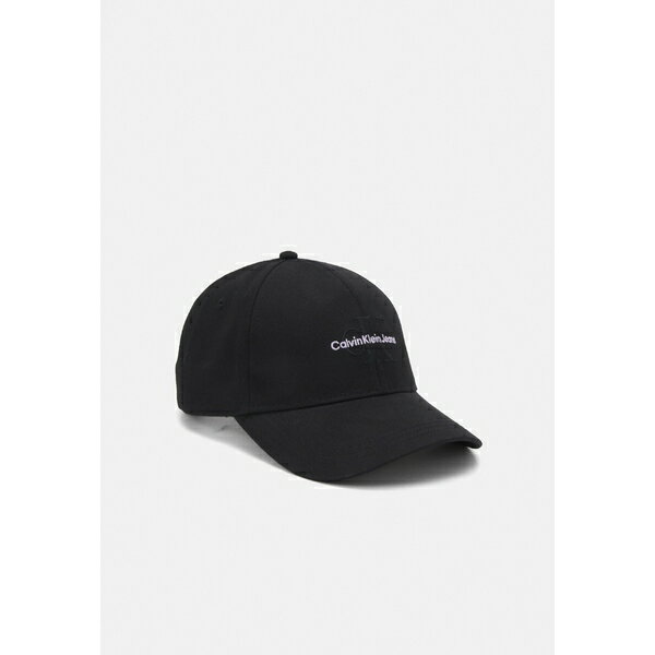 カルバンクライン レディース 帽子 アクセサリー MONO LOGO EMBRO - Cap - black/pastel lilac