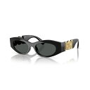 ヴェルサーチ メンズ サングラス・アイウェア アクセサリー Women's Sunglasses VE4480U Dark Grey