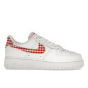 Nike iCL fB[X Xj[J[ yNike Air Force 1 Low '07 Essentialz TCY US_5W(22cm) White Mystic Red Gingham (Women's)