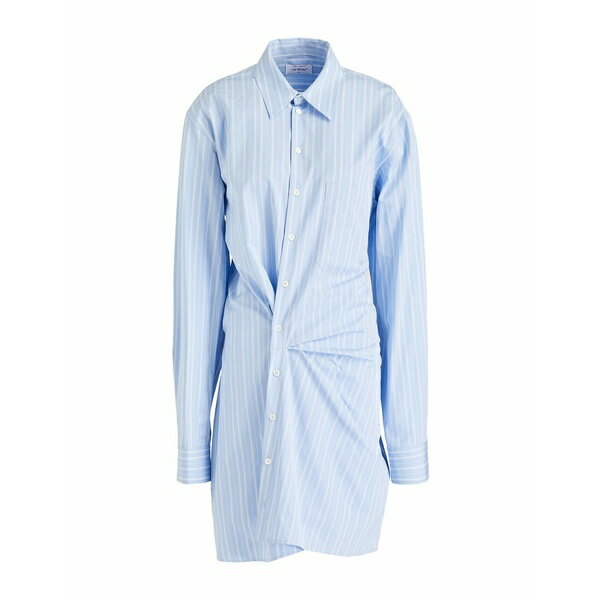 【送料無料】 オフホワイト レディース ワンピース トップス Mini dresses Light blue