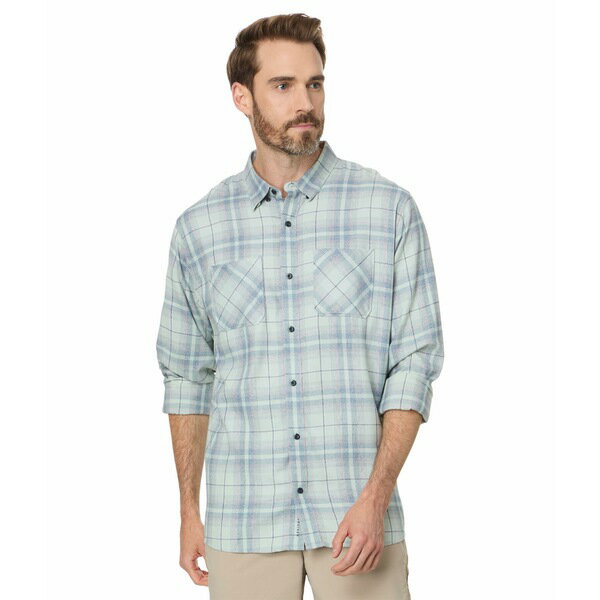 ȥӥޥҥ塼   ȥåץ Cloud Flannel Plaid Jadeite/Elderberry