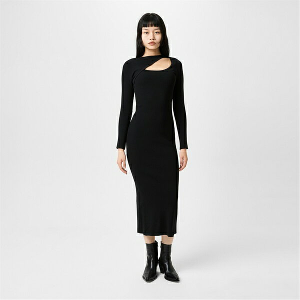 ジャック ウィルス レディース ワンピース トップス Slash Midi Dress