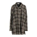【送料無料】 フェイスコネクション レディース シャツ トップス Shirts Brown