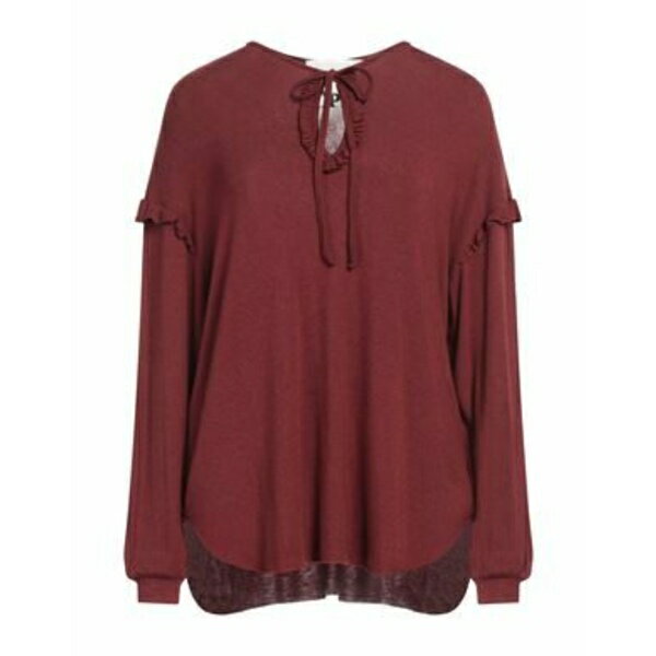 【送料無料】 エイト・ピーエム レディース Tシャツ トップス T-shirts Brown