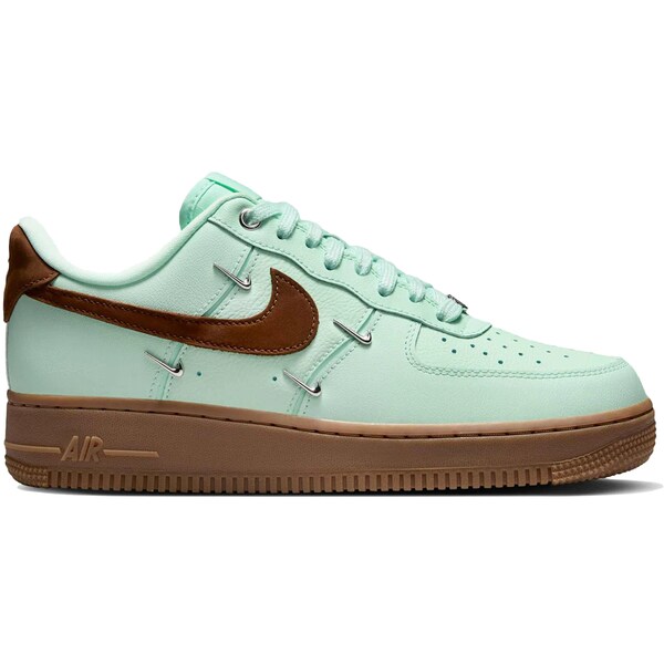 Nike ナイキ レディース スニーカー 【Nike Air Force 1 Low '07 LX Mint Foam Cacao Wow Mini Swoosh (Women's)】 サイズ US_9.5(26.5cm) Mint Foam/Cacao Wow/Gum Light Brown