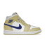 Jordan 硼 ǥ ˡ Jordan 1 Mid  US_8.5W(25.5cm) Lemon Wash Lapis (Women's)