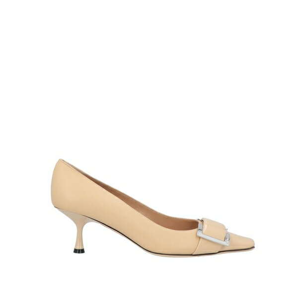 【送料無料】 セルジオロッシ レディース パンプス シューズ Pumps Beige(4)