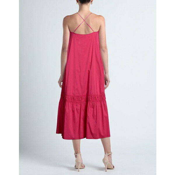 【送料無料】 リビアナコンティ レディース ワンピース トップス Midi dresses Pink
