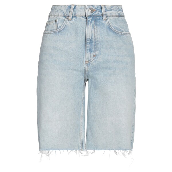 【送料無料】 マージュ レディース デニムパンツ ボトムス Denim shorts Blue