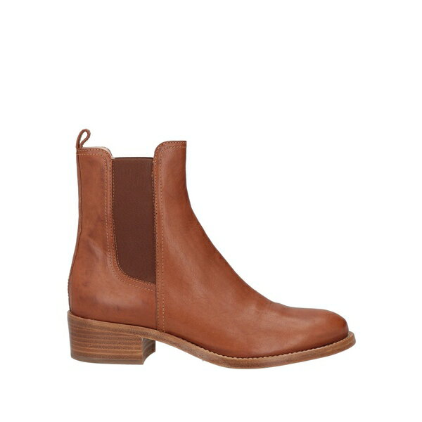 【送料無料】 エージーエル レディース ブーツ シューズ Ankle boots Brown