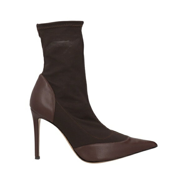 【送料無料】 アレクサンドル・ボーティエ レディース ブーツ シューズ Ankle boots Brown