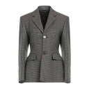【送料無料】 バレンシアガ レディース ジャケット&ブルゾン アウター Blazers Grey