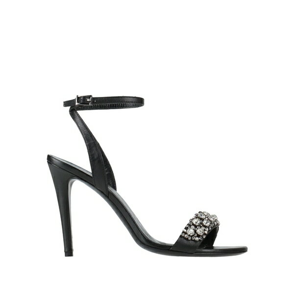 【送料無料】 ツインセット レディース サンダル シューズ Sandals Black