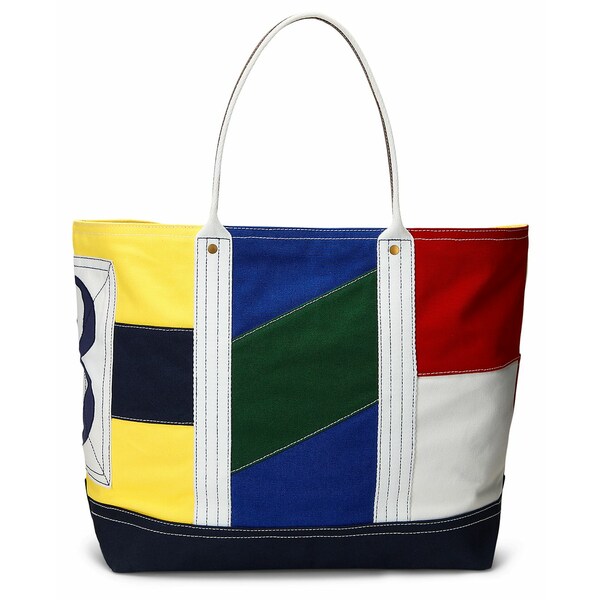 ラルフローレン ラルフローレン メンズ トートバッグ バッグ Men's Large Colorblocked Tote Bag Multi