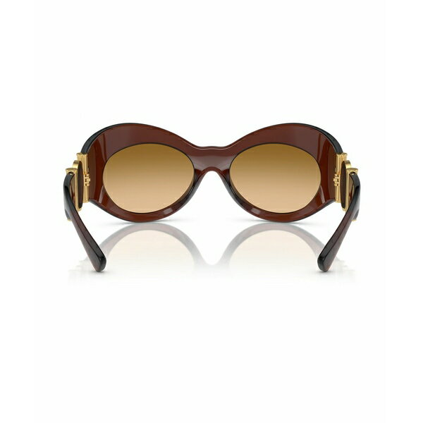 ヴェルサーチ ヴェルサーチ レディース サングラス＆アイウェア アクセサリー Women's Sunglasses, Gradient VE4462 Transparent Brown