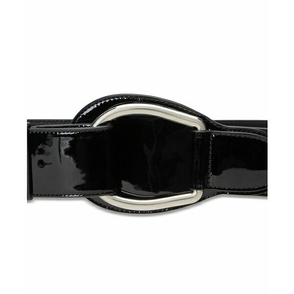 ラルフローレン ラルフローレン レディース ベルト アクセサリー Women's Patent Leather Wide D-Ring Belt Black