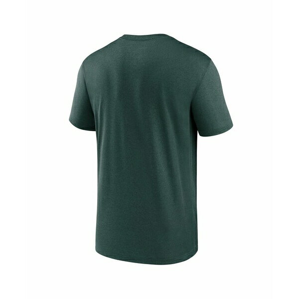 ナイキ レディース Tシャツ トップス Men's Green Oakland Athletics New Legend Logo T-shirt Green