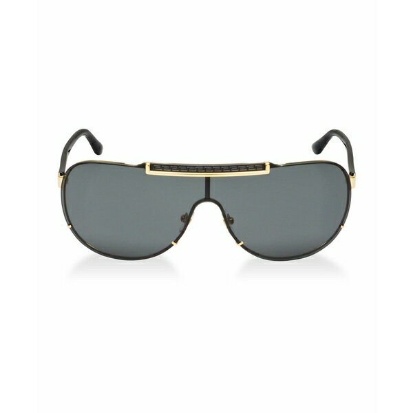 ヴェルサーチ ヴェルサーチ メンズ サングラス・アイウェア アクセサリー Sunglasses, VE2140 Gold/Grey