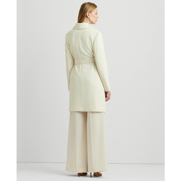 ラルフ ローレン ブルゾン レディース ラルフローレン レディース ジャケット＆ブルゾン アウター Women's Crepe Belted Wrap Coat Marscapone Cream