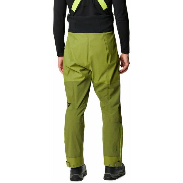 コロンビア メンズ カジュアルパンツ ボトムス Columbia Men's Powder Chute Snow Bib Pants Bright Chartreuse