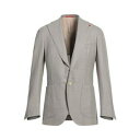 【送料無料】 イザイア メンズ ジャケット&ブルゾン アウター Blazers Beige