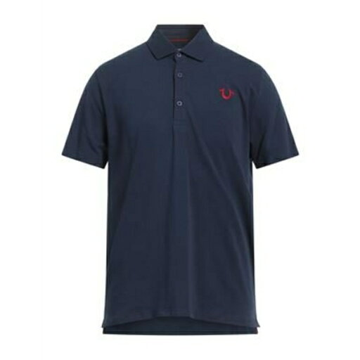 【送料無料】 トゥルーレリジョン メンズ Tシャツ トップス Polo shirts Blue 【送料無料】 トゥルーレリジョン メンズ Tシャツ トップス Polo shirts Blue