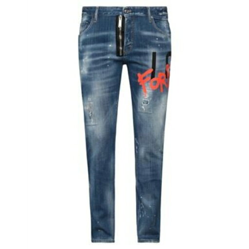 【送料無料】 ディースクエアード メンズ デニムパンツ ボトムス Jeans Blue 【送料無料】 ディースクエアード メンズ デニムパンツ ボトムス Jeans Blue