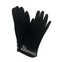 マーカスアドレール レディース 手袋 アクセサリー Women's Criss Cross Jersey Touchscreen Glove Black