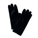 マーカスアドレール レディース 手袋 アクセサリー Women's Solid Thinsulate Lined Velvet Glove Black