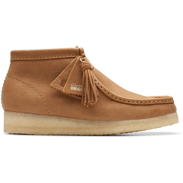Clarks クラークス レディース スニーカー 【Clarks Originals Wallabee Boot Mid Tan Leather】 サイズ US_7(24.0cm) Mid Tan