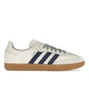 adidas アディダス レディース スニーカー 【adidas Samba Off White Dark Blue】 サイズ US_8.5(25.5cm) O...