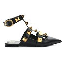 Valentino ヴァレンティノ レディース スニーカー 【Valentino Garavani Roman Stud Calfskin Low Ballet...