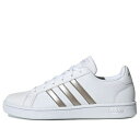 adidas アディダス レディース スニーカー White 【(WMNS) adidas Grand Court Base 'White Platinum Metallic' EE7874】 サイズ US_7.5(24.5cm)(4)