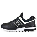 New Balance ニューバランス レディース スニーカー Black 【(WMNS) New Balance 574 Sport 'Black' WS574RB】 サイズ US_6.5(23.5cm)(4)