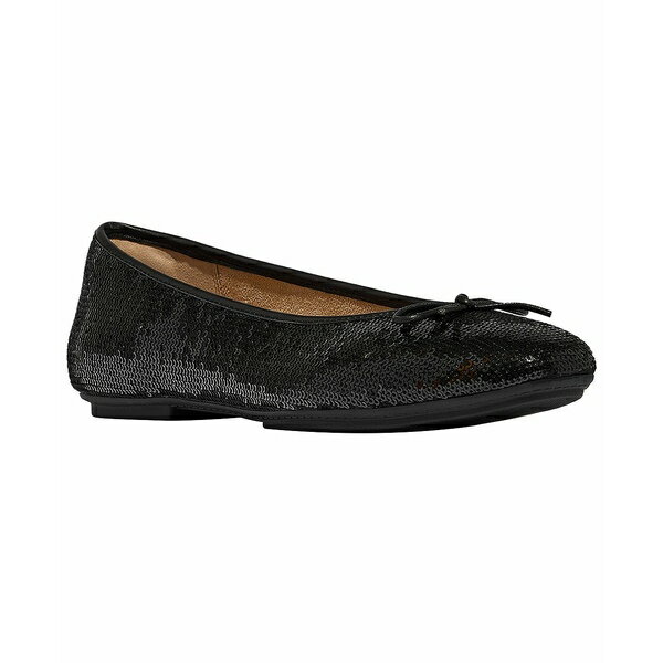 フィットフロップ レディース サンダル シューズ Women's Delicato Sequin Ballet Flats Black