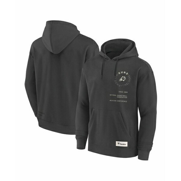 ファナティクス メンズ パーカー・スウェットシャツ アウター Men's Gray Phoenix Suns Future Ground ..