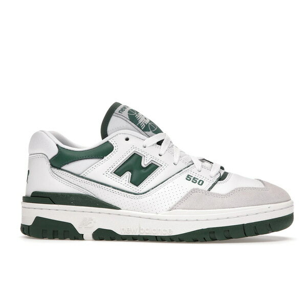 New Balance ニューバランス メンズ スニーカー 【New Balance 550 White Green】 サイズ US_M_13 White/Green