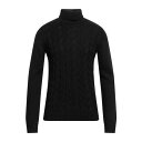 【送料無料】 ハーマン & サンズ メンズ ニット&セーター アウター Turtlenecks Black